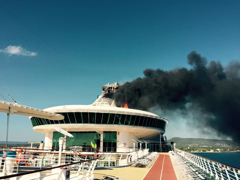 Freedom of the Seas Fire 
